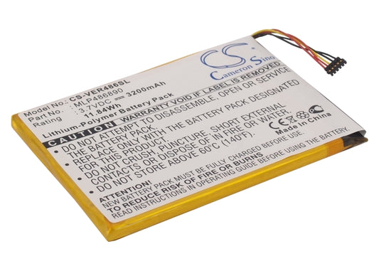 Replacement Battery for ViewSonic Zoompad – Tablet – 3200mAh / 3.7V - image 1