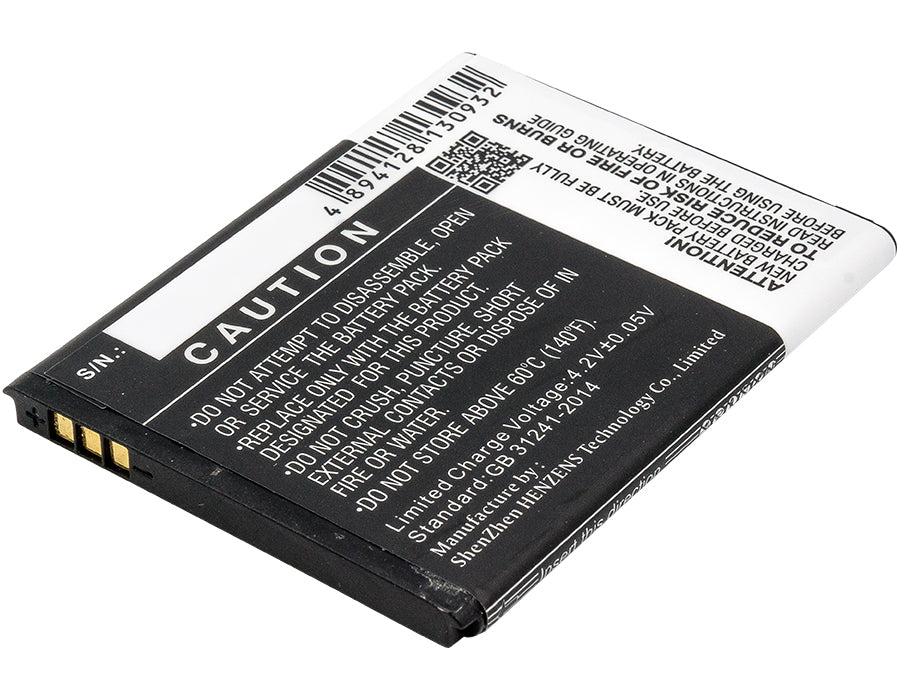 Replacement Battery for Vodafone  Smart First 7 – Mobile, SmartPhone – 1450mAh / 5.37Wh / 3.7V