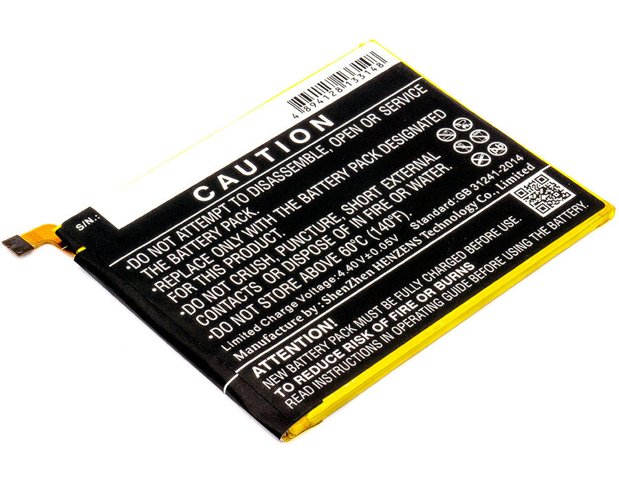 Replacement Battery for Vodafone  Smart V8 – Mobile, SmartPhone – 3000mAh / 11.55Wh / 3.85V