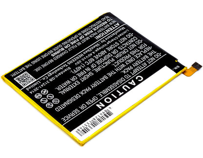 Replacement Battery for Vodafone  Smart V8 – Mobile, SmartPhone – 3000mAh / 11.55Wh / 3.85V