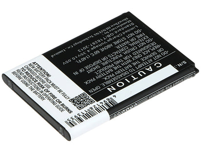 Replacement Battery for Vodafone  Smart Speed 6 – Mobile, SmartPhone – 1800mAh / 6.84Wh / 3.8V