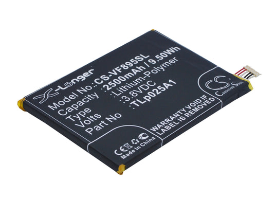 Replacement Battery for Alcatel | Vodafone One Touch POP 2 5.0 – Mobile, SmartPhone – 2500mAh / 3.8V - image 1