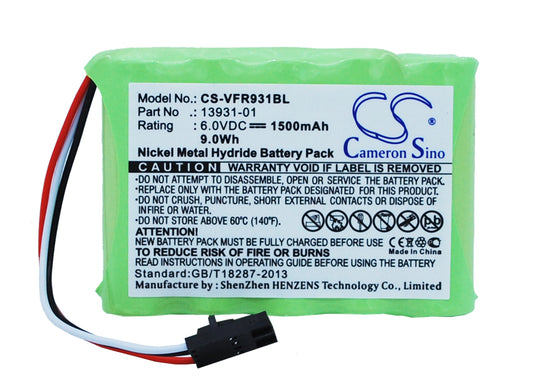 Replacement Battery for VeriFone Ruby Console – Payment Terminal – 1500mAh / 6V