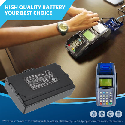 Replacement Battery for VeriFone Nurit 8040 – Payment Terminal – 3400mAh / 7.4V