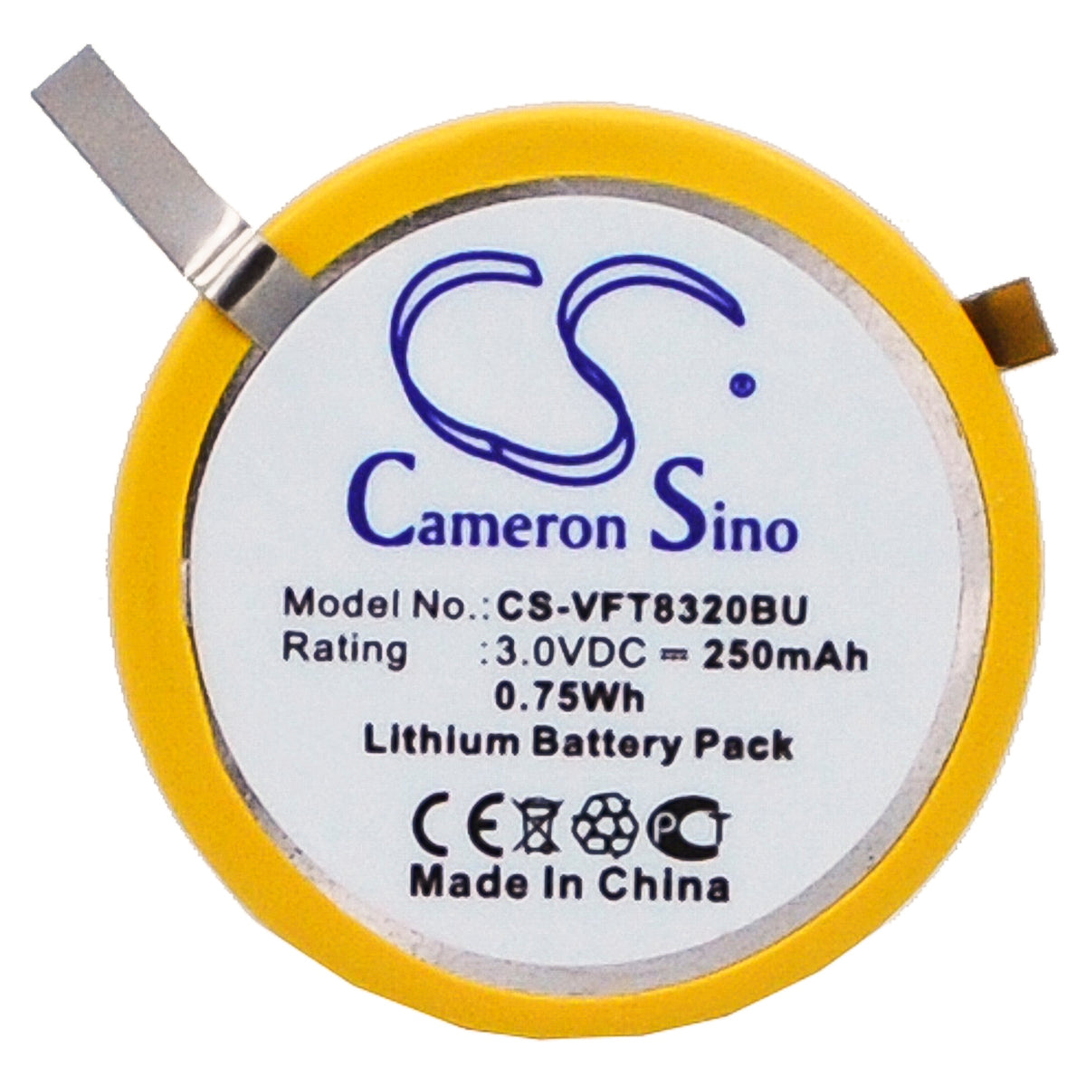 Replacement Battery for VeriFone NURIT 8320 – CMOS BackUp – 250mAh / 3V