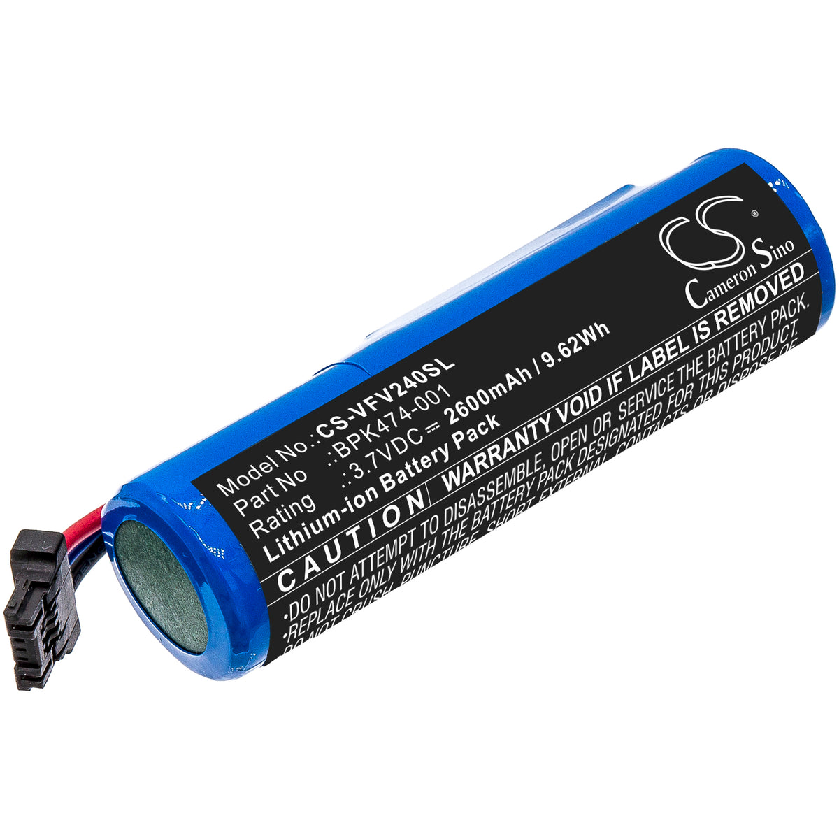 Replacement Battery for VeriFone 3GBWC – Payment Terminal – 2600mAh / 3.7V