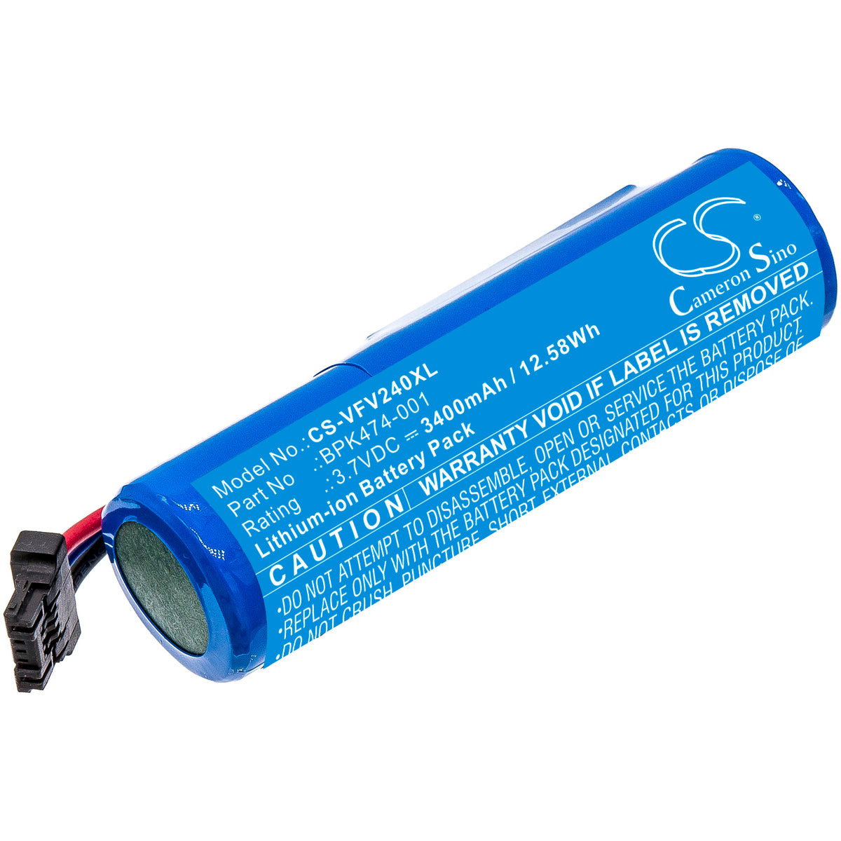 Replacement Battery for VeriFone 3GBWC – Payment Terminal – 3400mAh / 3.7V
