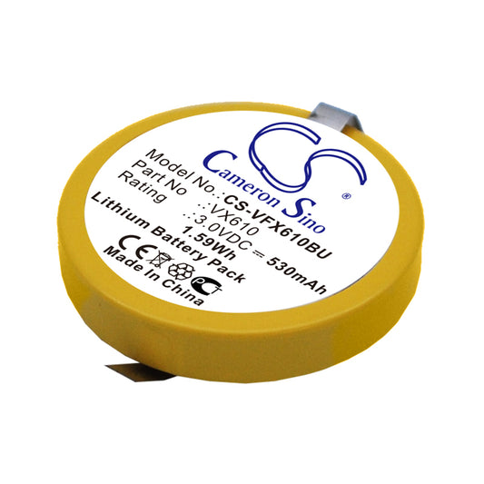 Replacement Battery for VeriFone VX610 – CMOS BackUp – 530mAh / 3V