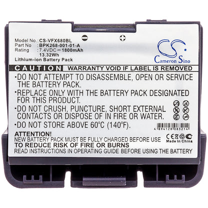 Replacement Battery for VeriFone VX680 – Payment Terminal – 1800mAh / 7.4V