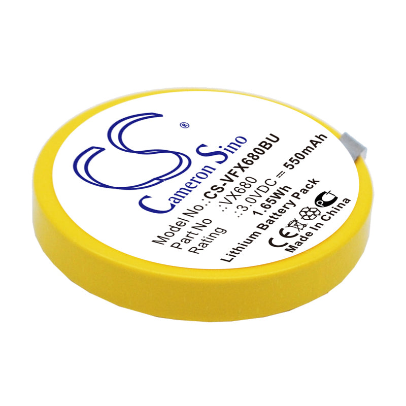 Replacement Battery for VeriFone VX680 – CMOS BackUp – 550mAh / 3V