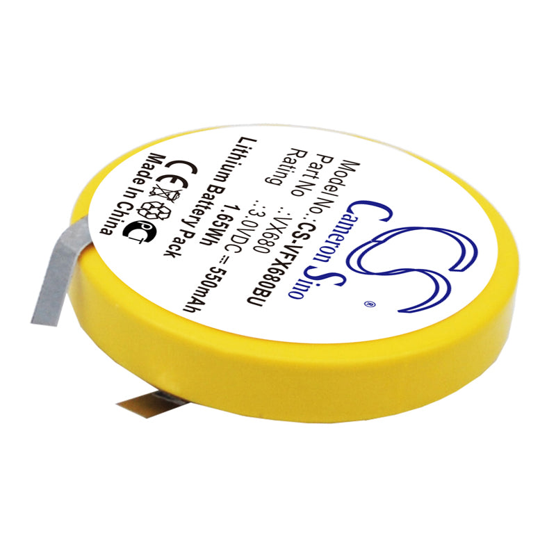 Replacement Battery for VeriFone VX680 – CMOS BackUp – 550mAh / 3V