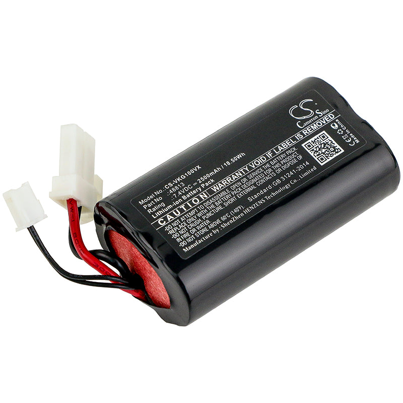 Replacement Battery for Vorwerk Kobold VG100 – Vacuum – 2500mAh / 7.4V