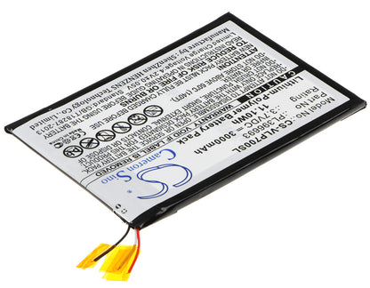 Replacement Battery for Visual Land Prestige 7G 7" – Tablet – 3000mAh / 3.7V - image 2