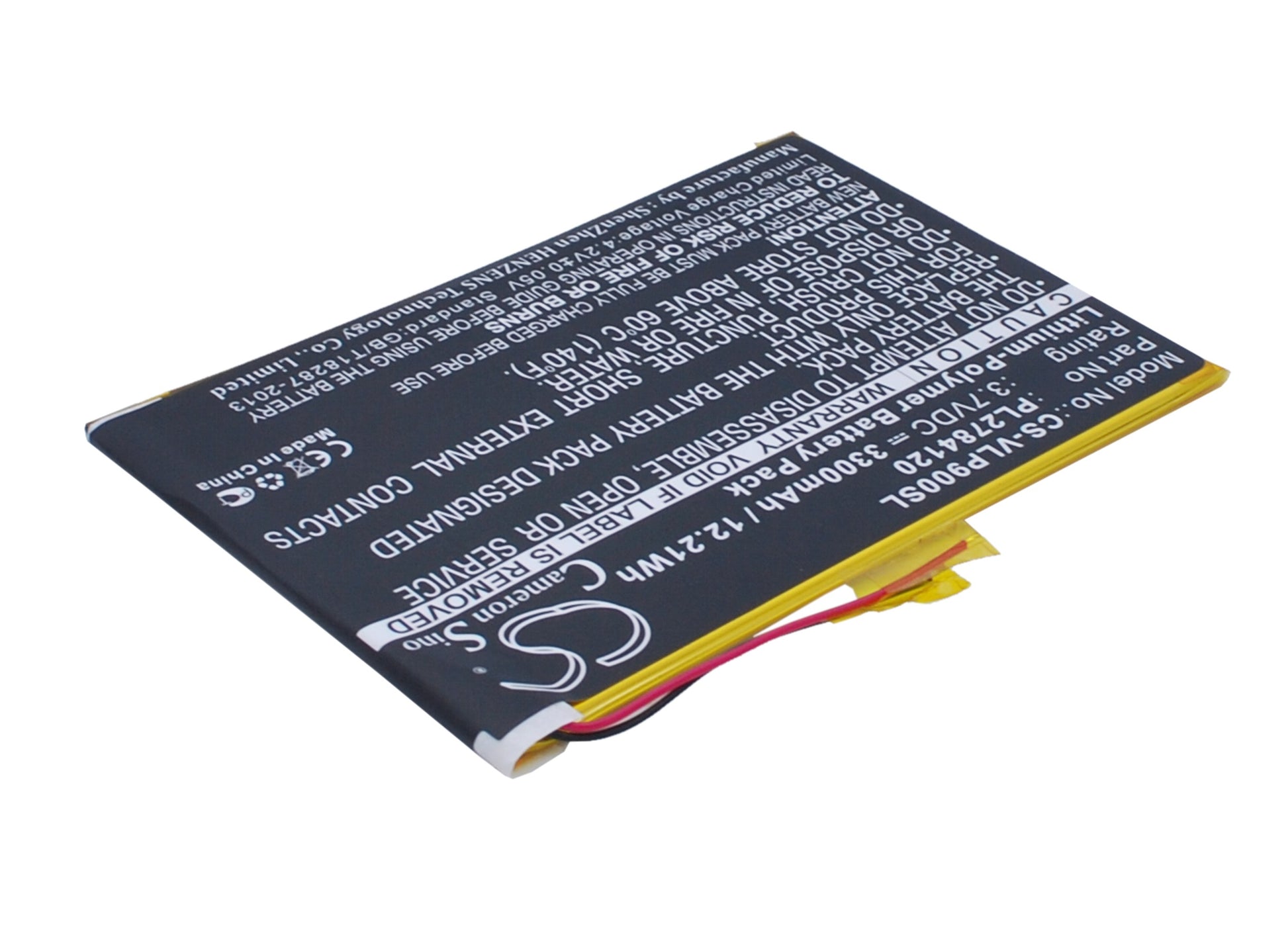 Replacement Battery for Visual Land Prestige Elite 9Q 9" – Tablet – 3300mAh / 3.7V - image 2