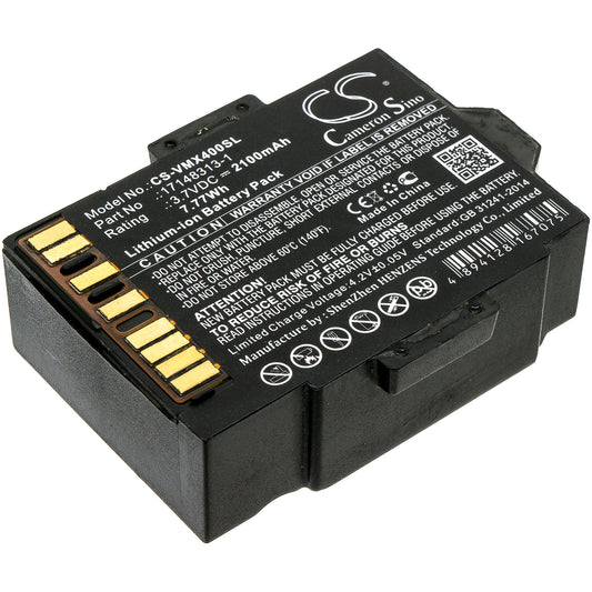 Replacement Battery for Industrial Scientific Ventis MX4 Monitors – Equipment, Survey, Test – 2100mAh / 3.7V