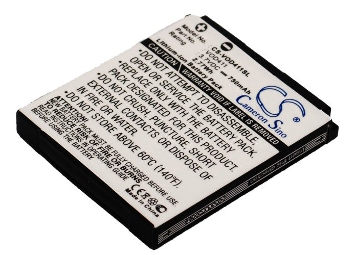 Replacement Battery for Vodafone 411 – Mobile, SmartPhone – 750mAh / 3.7V - image 1