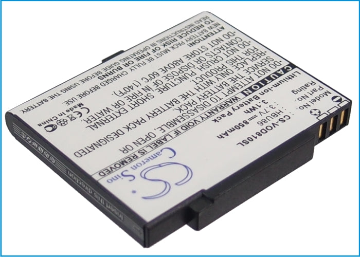 Replacement Battery for Vodafone | Huawei 810 – PDA, Pocket PC – 850mAh / 3.7V