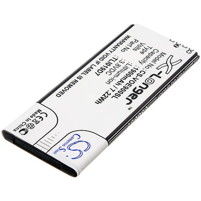 Replacement Battery for Telstra  Essential Plus 2018 – Mobile, SmartPhone – 1900mAh / 7.22Wh / 3.8V