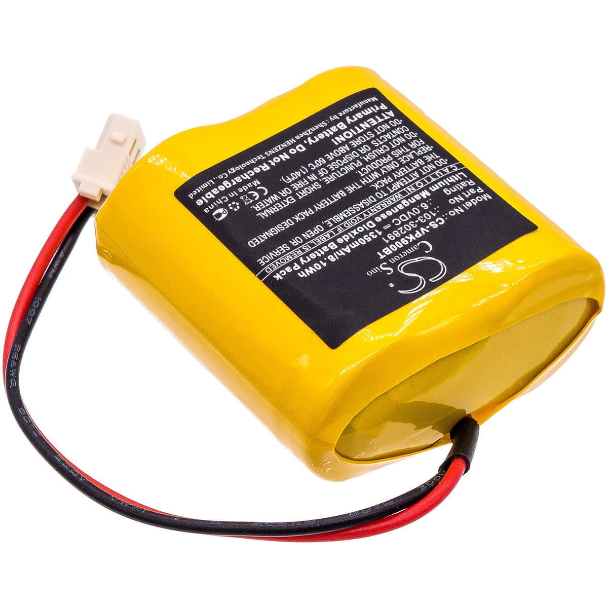 Replacement Battery for Visonic Next CAM – Home Security Camera – 1350mAh / 6V