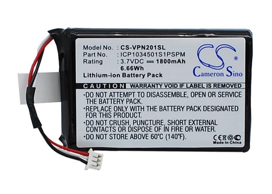 Replacement Battery for VDO Dayton MS2010AUS – GPS, Navigator – 1800mAh / 3.7V