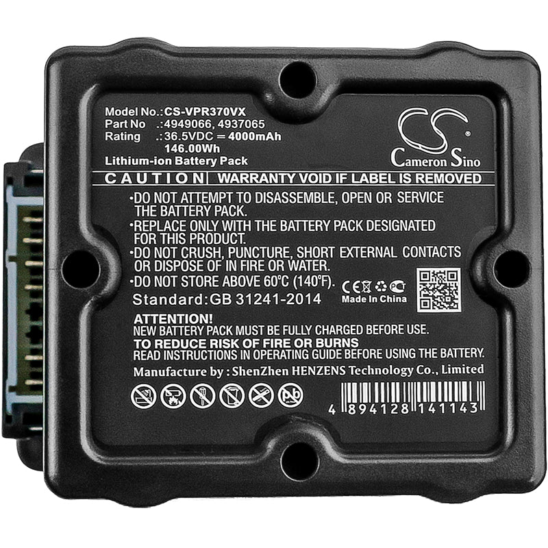 Replacement Battery for Wolf Garten Power 37 – Lawn Mowers – 4000mAh / 36.5V - image 3