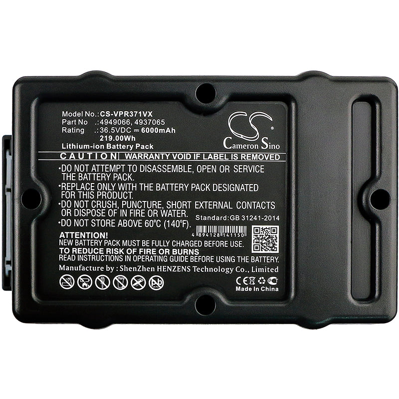 Replacement Battery for Wolf Garten Power 37 – Lawn Mowers – 6000mAh / 36.5V - image 3