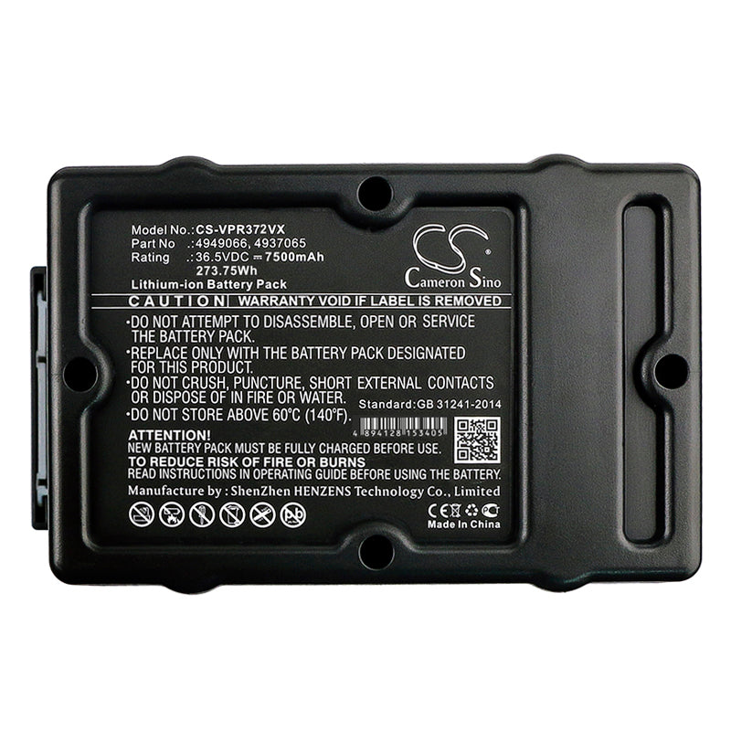 Replacement Battery for Wolf Garten Power 37 – Lawn Mowers – 7500mAh / 36.5V - image 3