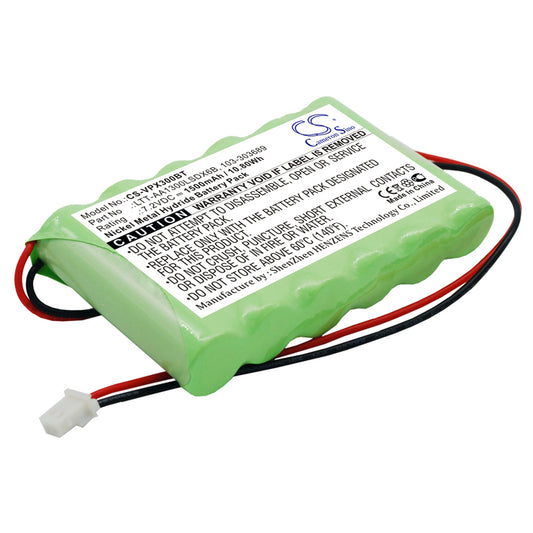 Replacement Battery for Visonic PowerMaster 30 Control Panel – Alarm System – 1500mAh / 7.2V