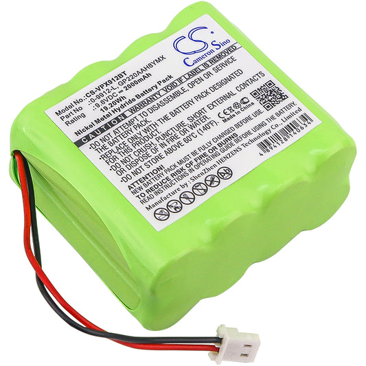 Replacement Battery for Visonic 0-100459 – Alarm System – 2000mAh / 9.6V