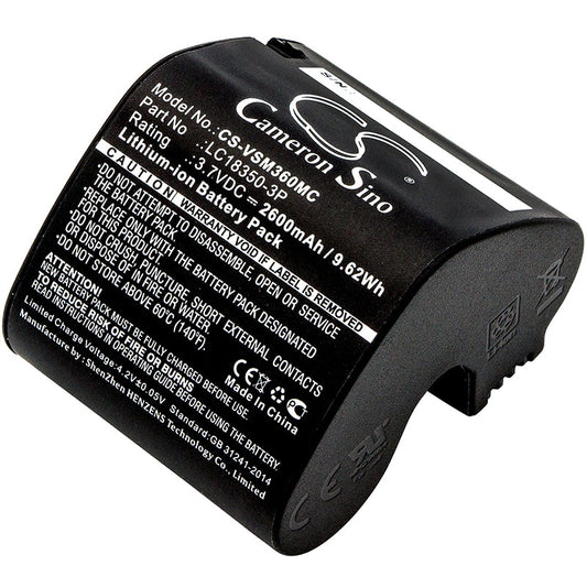 Replacement Battery for Panoramic  V.360 HD – Camera – 2600mAh / 9.62Wh / 3.7V