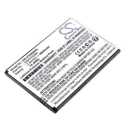 Replacement Battery for Vortex HD65Plus – Mobile, SmartPhone – 4800mAh / 3.85V - image 1