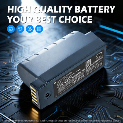 Replacement Battery for Vocollect | Honeywell Talkman A700 – Barcode Scanner – 6600mAh / 3.7V