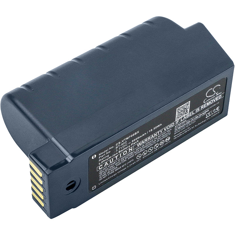 Replacement Battery for Honeywell | Vocollect Voice A700x – Barcode Scanner – 5000mAh / 3.7V - image 1