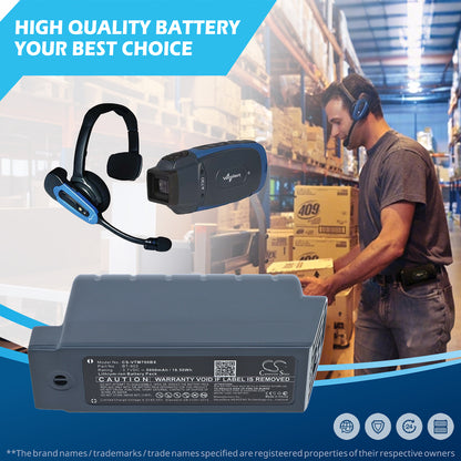 Replacement Battery for Honeywell | Vocollect Voice A700x – Barcode Scanner – 5000mAh / 3.7V