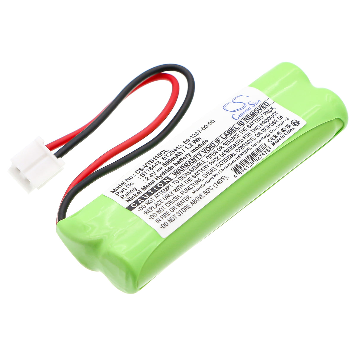 Replacement Battery for V Tech | Oricom LS6115 – Cordless Phone – 500mAh / 2.4V
