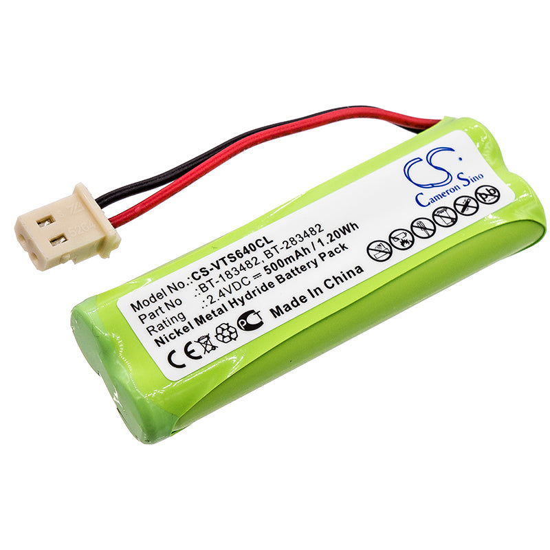 Replacement Battery for V Tech 89134801 – Cordless Phone – 500mAh / 2.4V