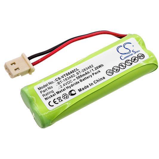 Replacement Battery for V Tech 89134801 – Cordless Phone – 500mAh / 2.4V
