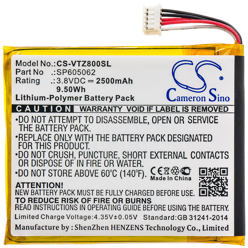 Replacement Battery for V Tech KidiBuzz – Tablet – 2500mAh / 3.8V - image 3