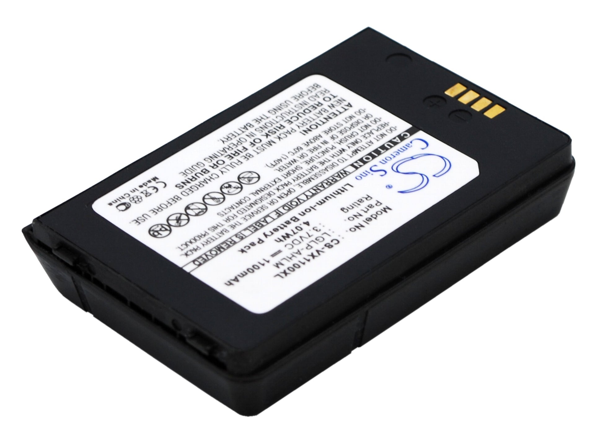 Replacement Battery for LG VX11000 – Mobile, SmartPhone – 1100mAh / 3.7V - image 3