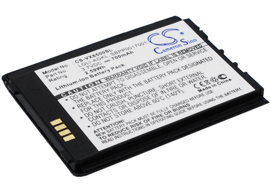 Replacement Battery for LG  Chocolate 3 – Mobile, SmartPhone – 700mAh / 3.7V