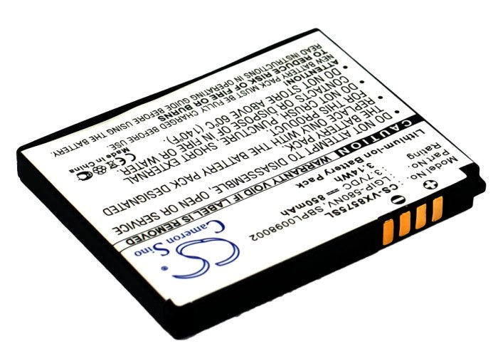Replacement Battery for LG VX8575 – Mobile, SmartPhone – 850mAh / 3.7V - image 2