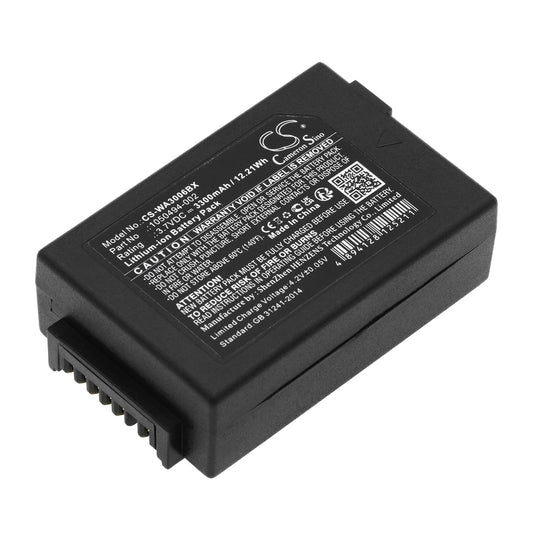 Replacement Battery for Teklogix | Zebra | Psion | Motorola | Pantone 7525 – Barcode Scanner – 3300mAh / 3.7V