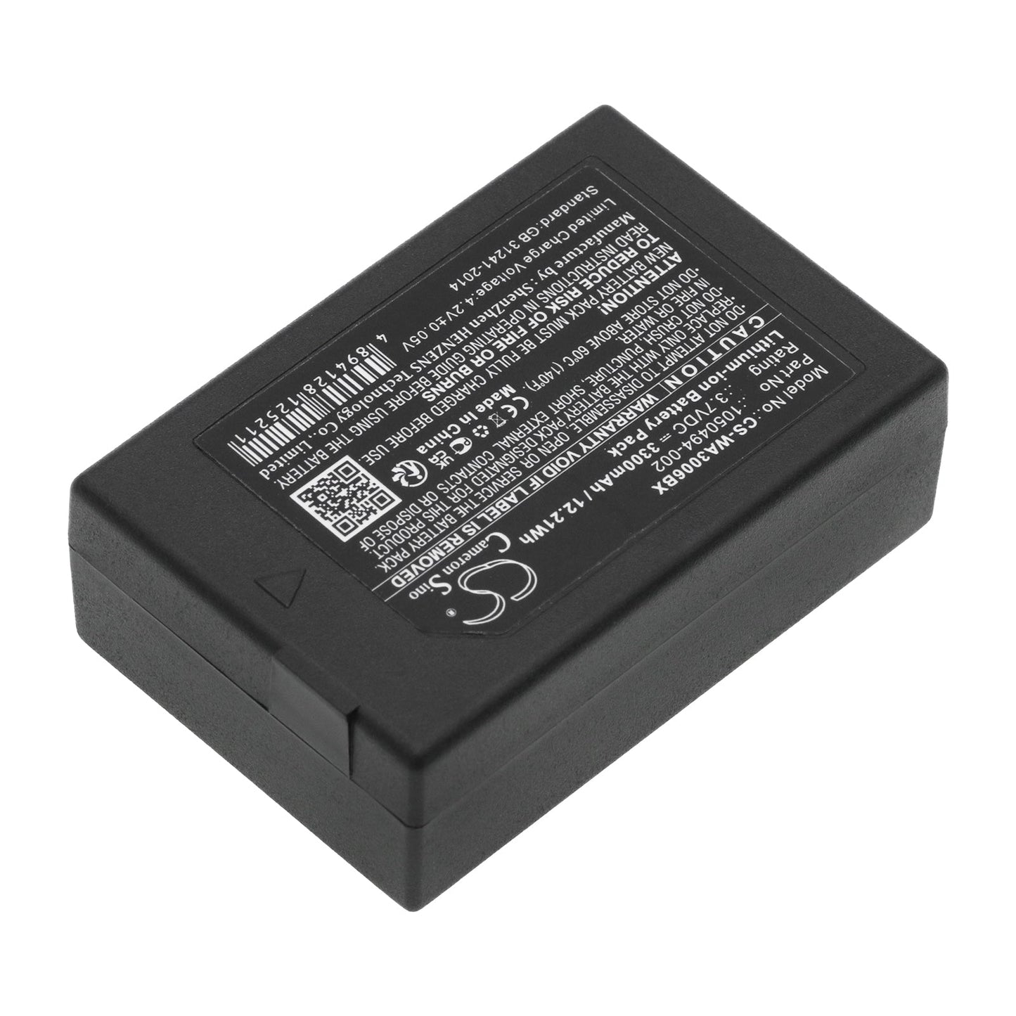 Replacement Battery for TEKLOGIX  7525 – Barcode Scanner – 3300mAh / 12.21Wh / 3.7V