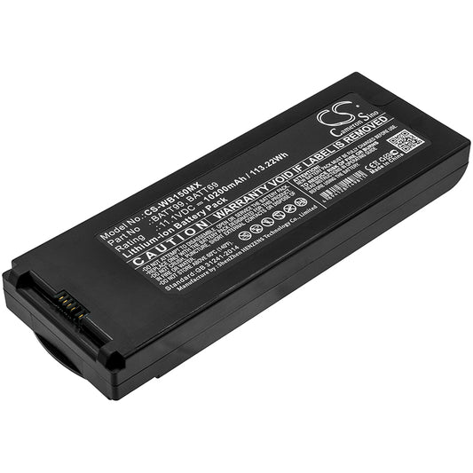 Replacement Battery for Welch-Allyn Connex 6000 Vital Signs Monitor – Medical – 10200mAh / 11.1V