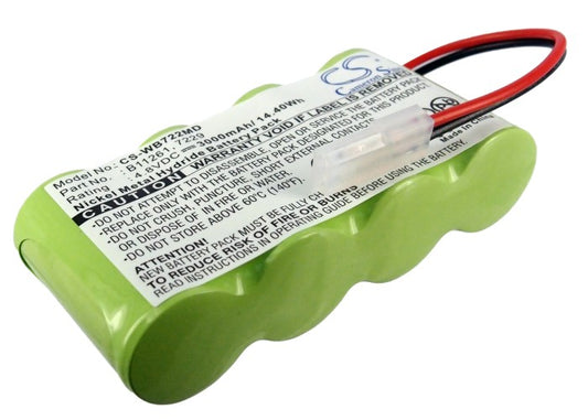 Replacement Battery for Welch-Allyn 72240 – Medical – 3000mAh / 4.8V