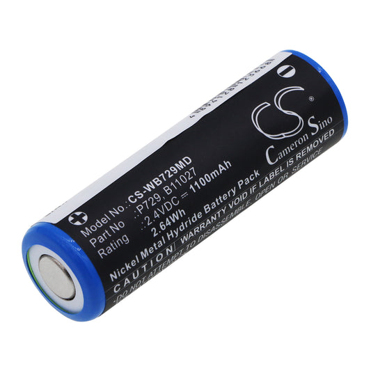 Replacement Battery for Welch-Allyn 72900 – Medical – 1100mAh / 2.4V