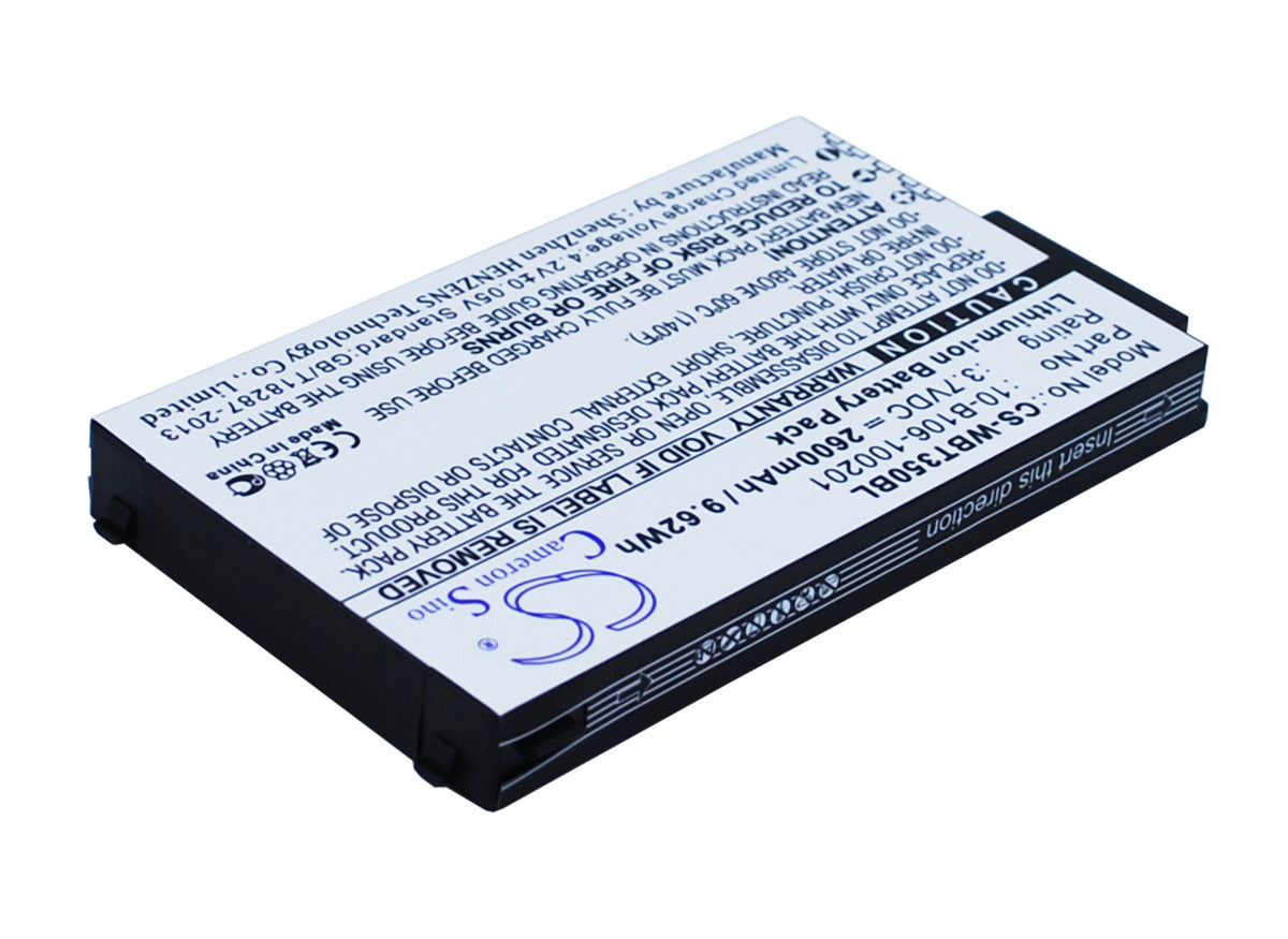 Replacement Battery for Widefly DT-350 – Payment Terminal – 2600mAh / 3.7V