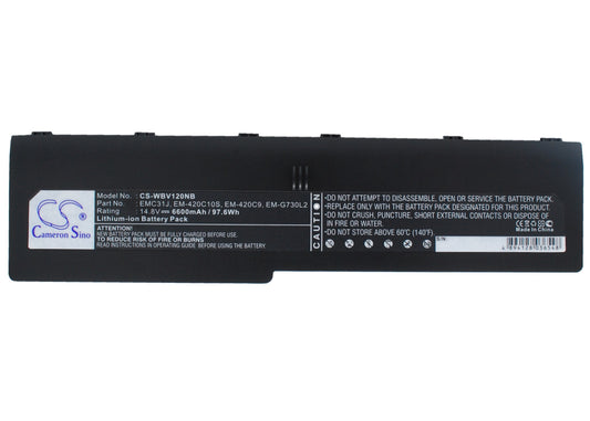 Replacement Battery for Masterpiece | Xeron | GQ | WinBook | Chiligreen | MUSTEK Storm | Alphatop | EXCELL | LION Sarasota | Vobis | Yakumo | Hyperdat - image 1