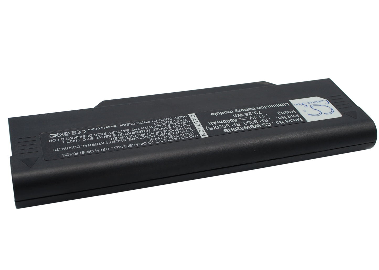 Replacement Battery for Fujitsu | NEC | BenQ | WinBook | Packard Bell | Medion | Mitac Amilo M1420 – Notebook, Laptop – 6600mAh / 11.1V - image 3