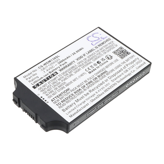 Replacement Battery for Waygate | GE DMS Go+ – Equipment, Survey, Test – 3900mAh / 7.4V